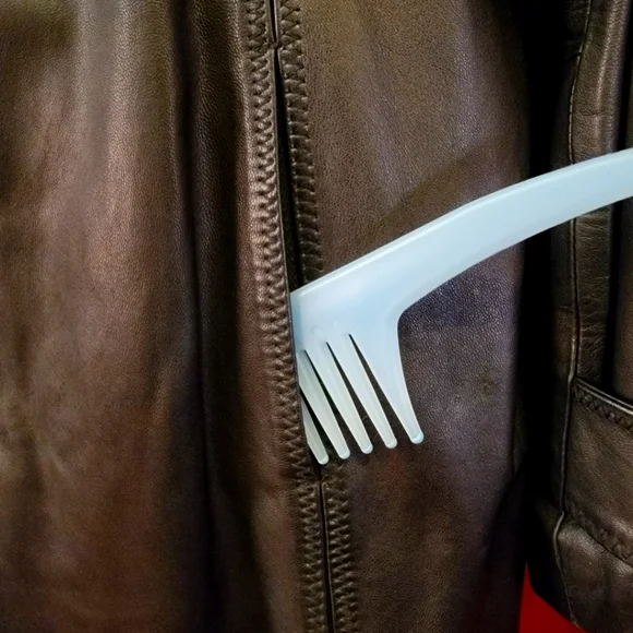 🦋Vintage Black Leather Swing Jacket 🦋Jones New York  1X Plus Womans - Picture 5 of 14